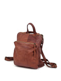 Kleiner Leder-Rucksack wandelbar