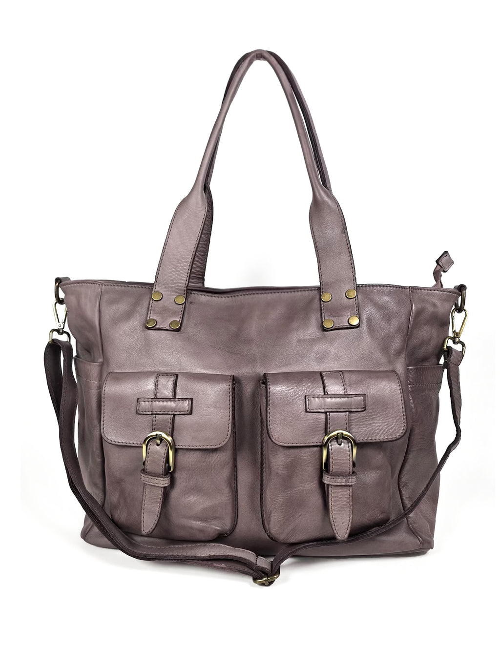 Leder Tragetasche