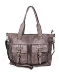 Leder Tragetasche