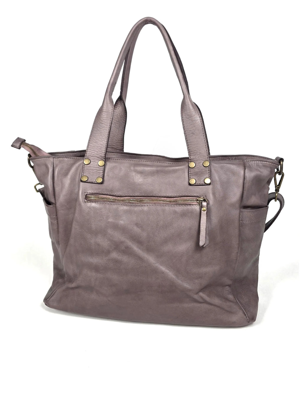 Leder Tragetasche