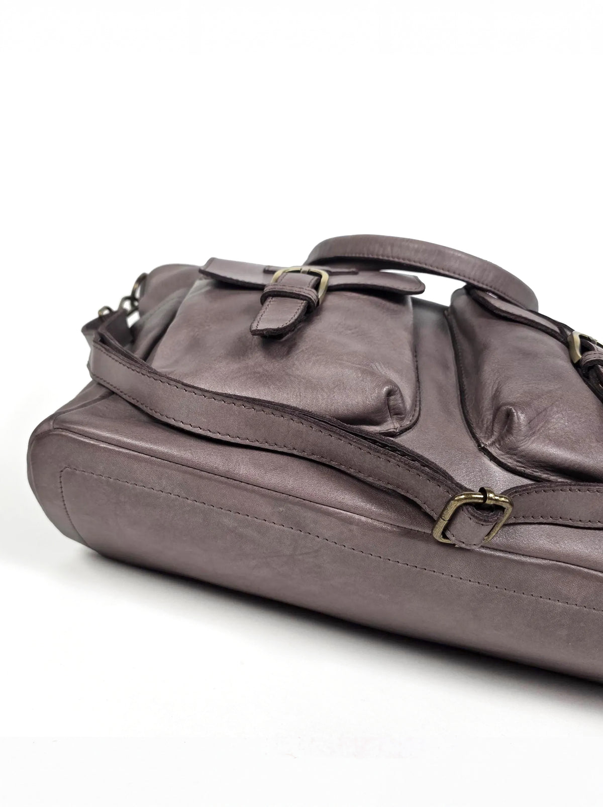 Leder Tragetasche