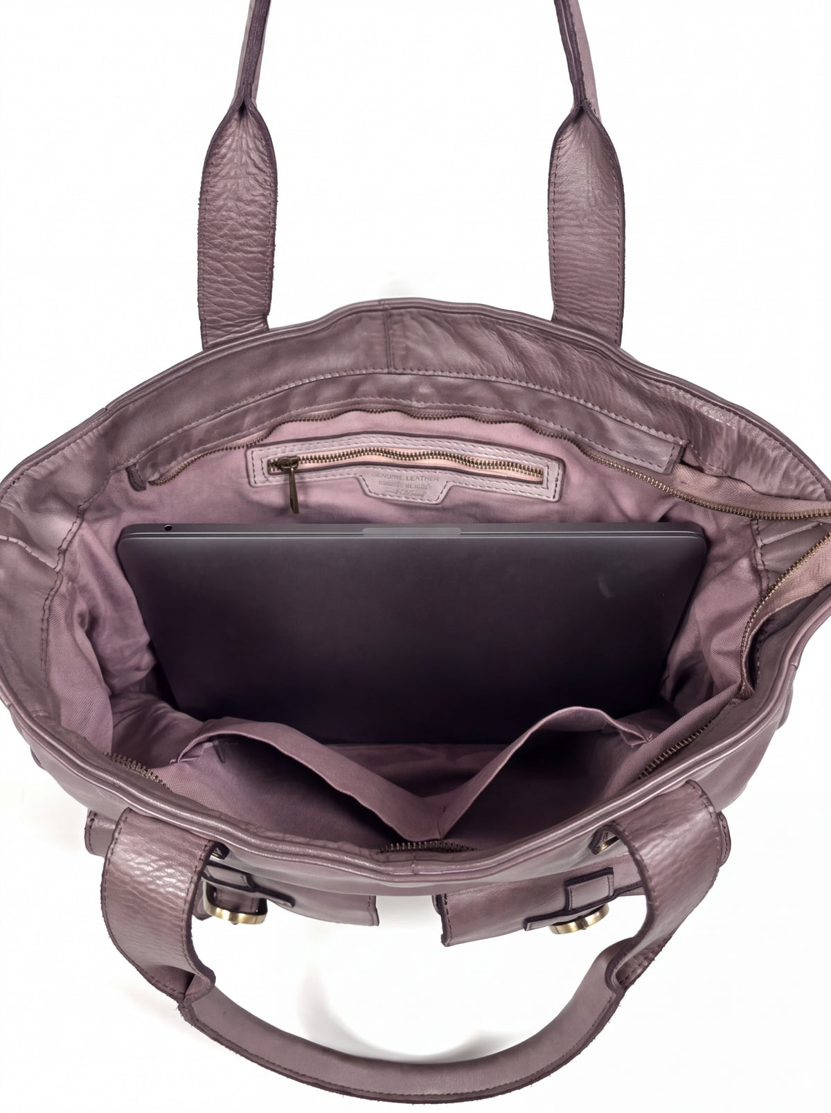 Leder Tragetasche