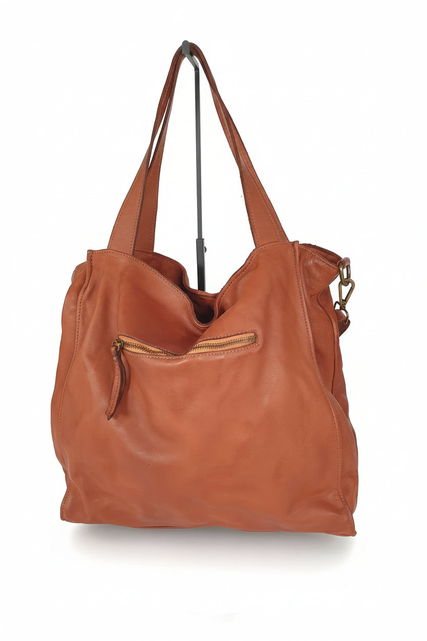 Leder-Tragetasche