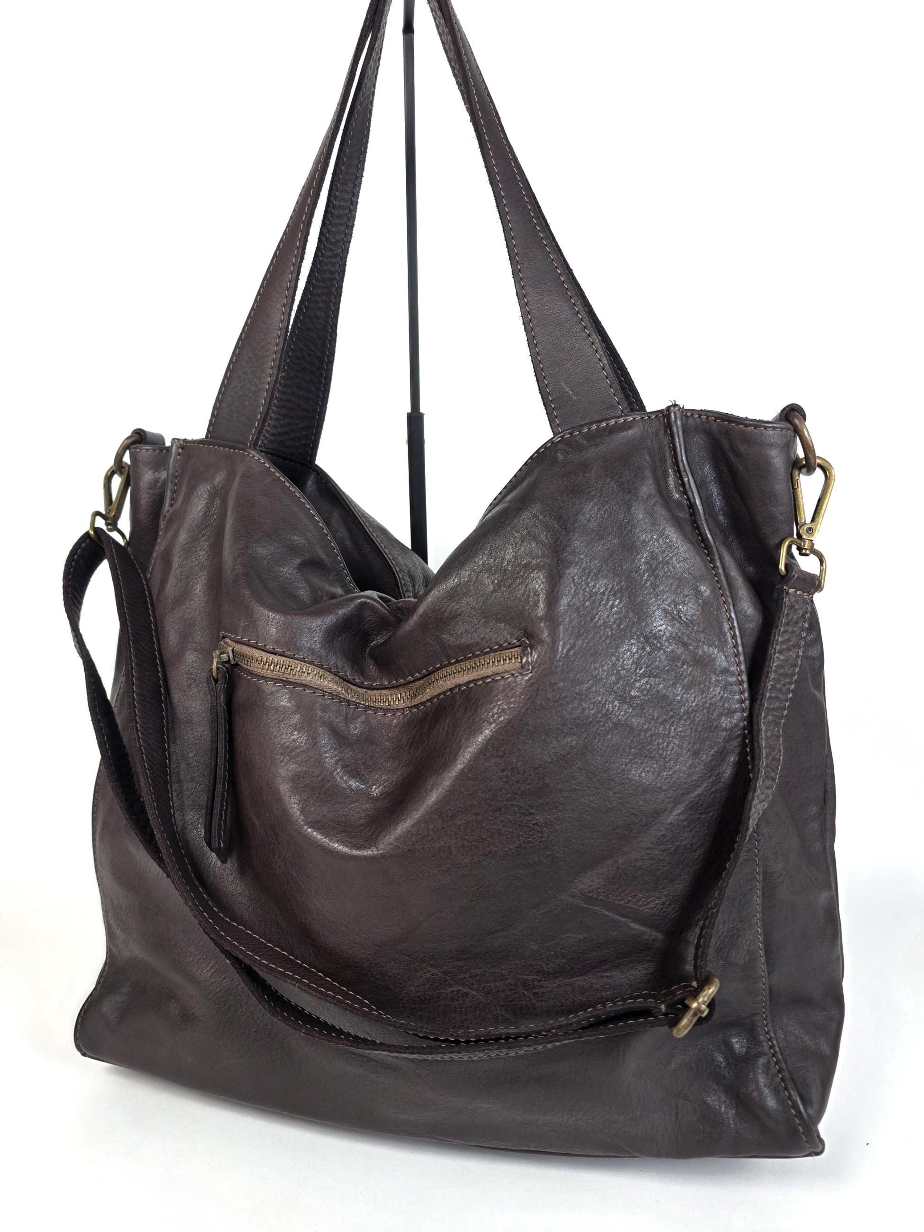Leder-Tragetasche