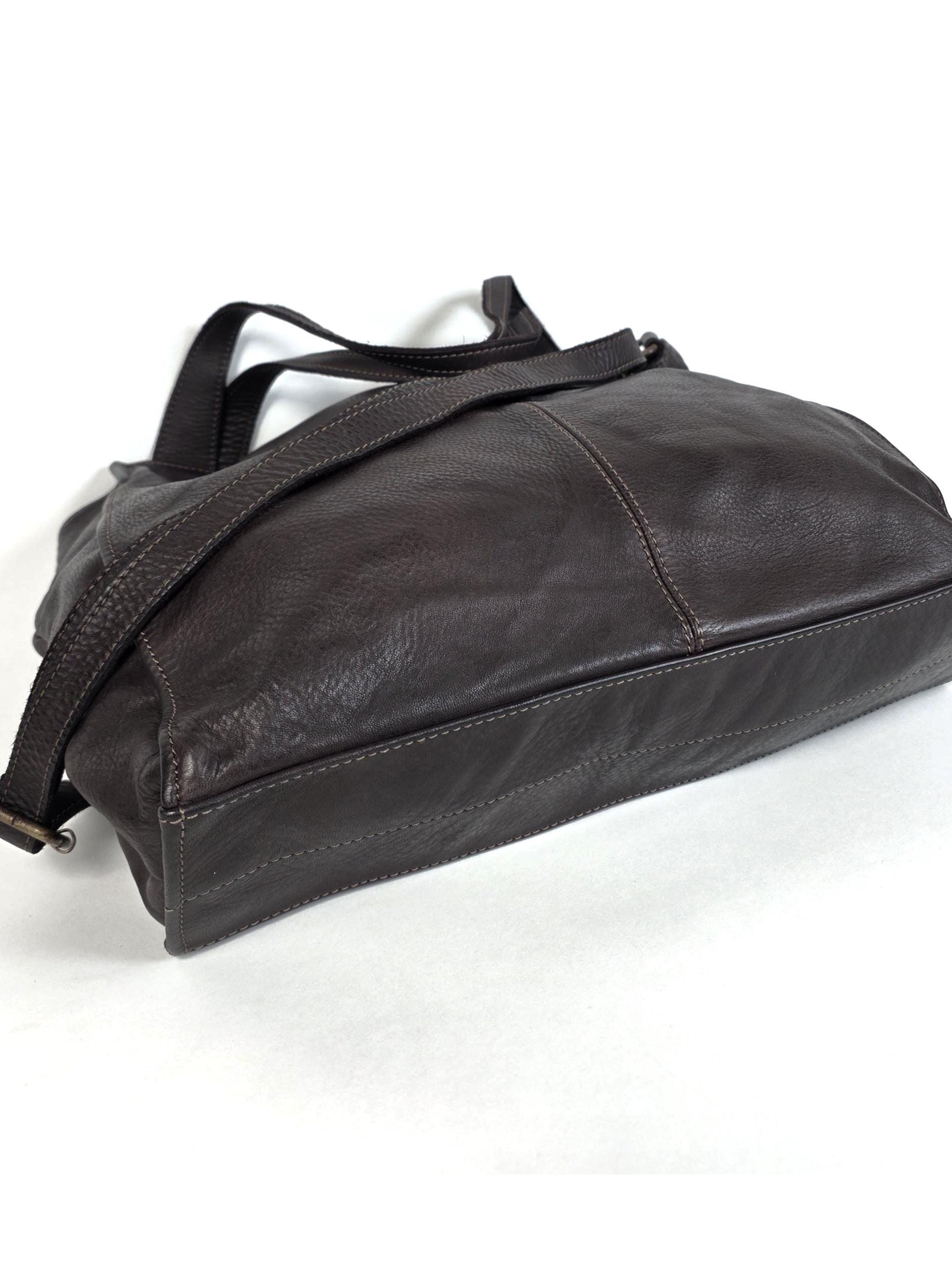 Leder-Tragetasche