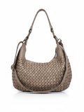 Hobo geflochten taupe