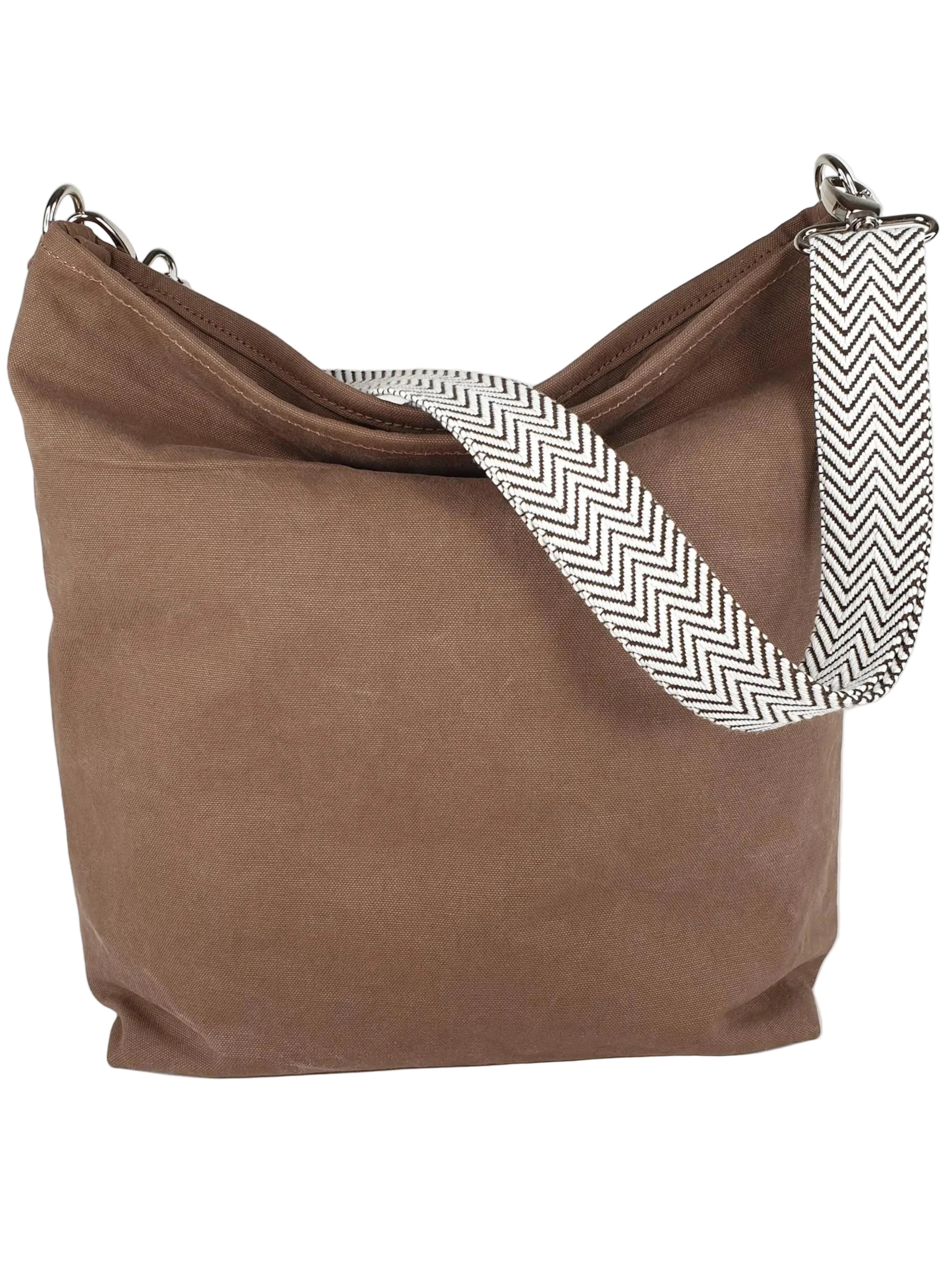 Canvas Hobo braun