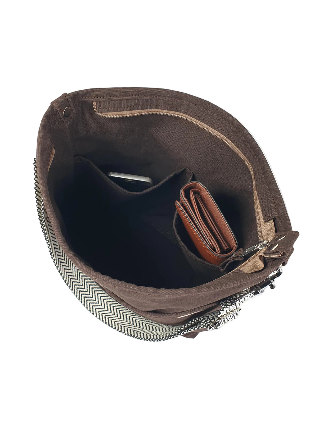 Canvas Hobo braun