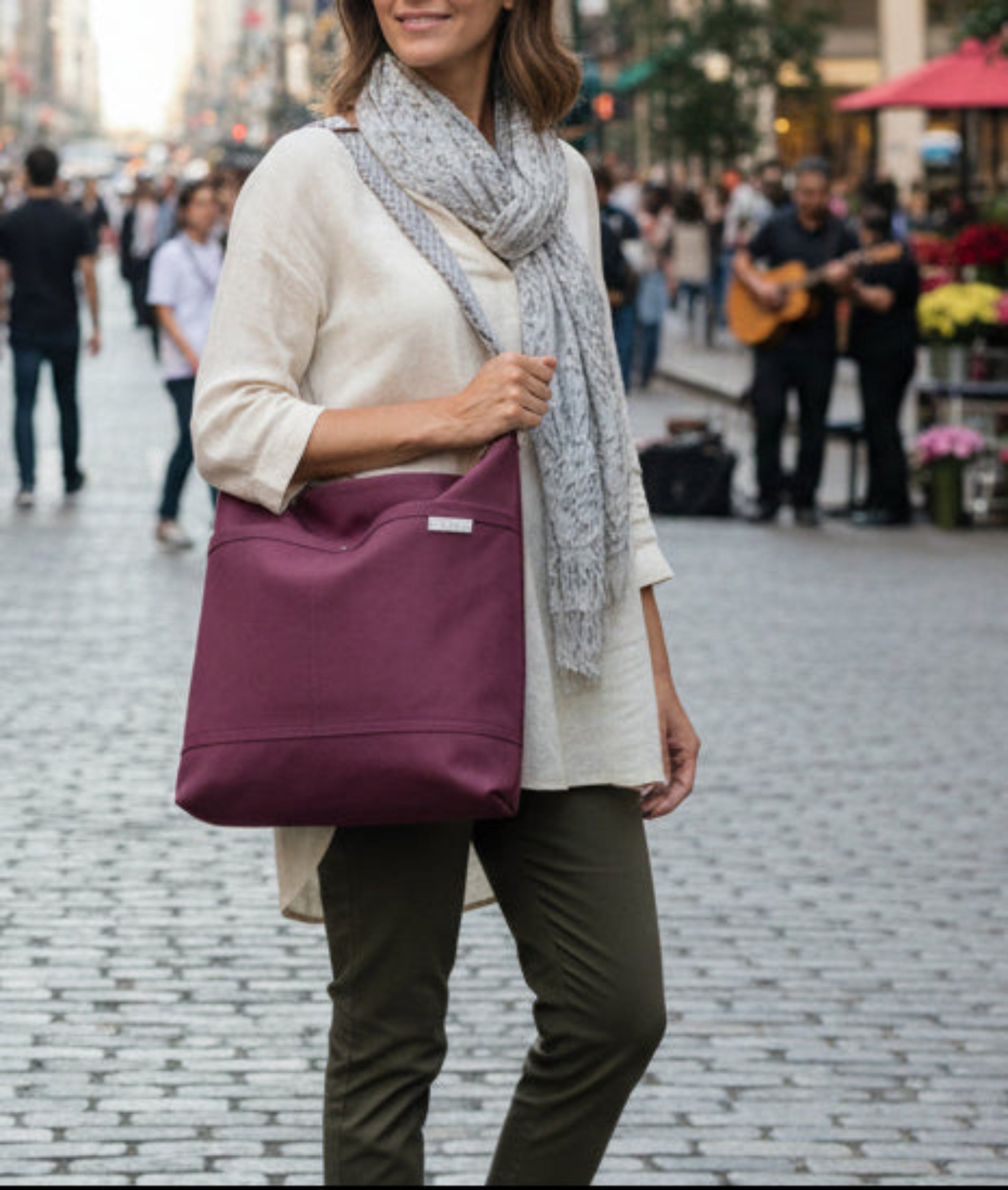 Canvas Hobo rot