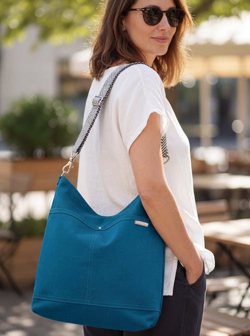 Canvas Hobo blau