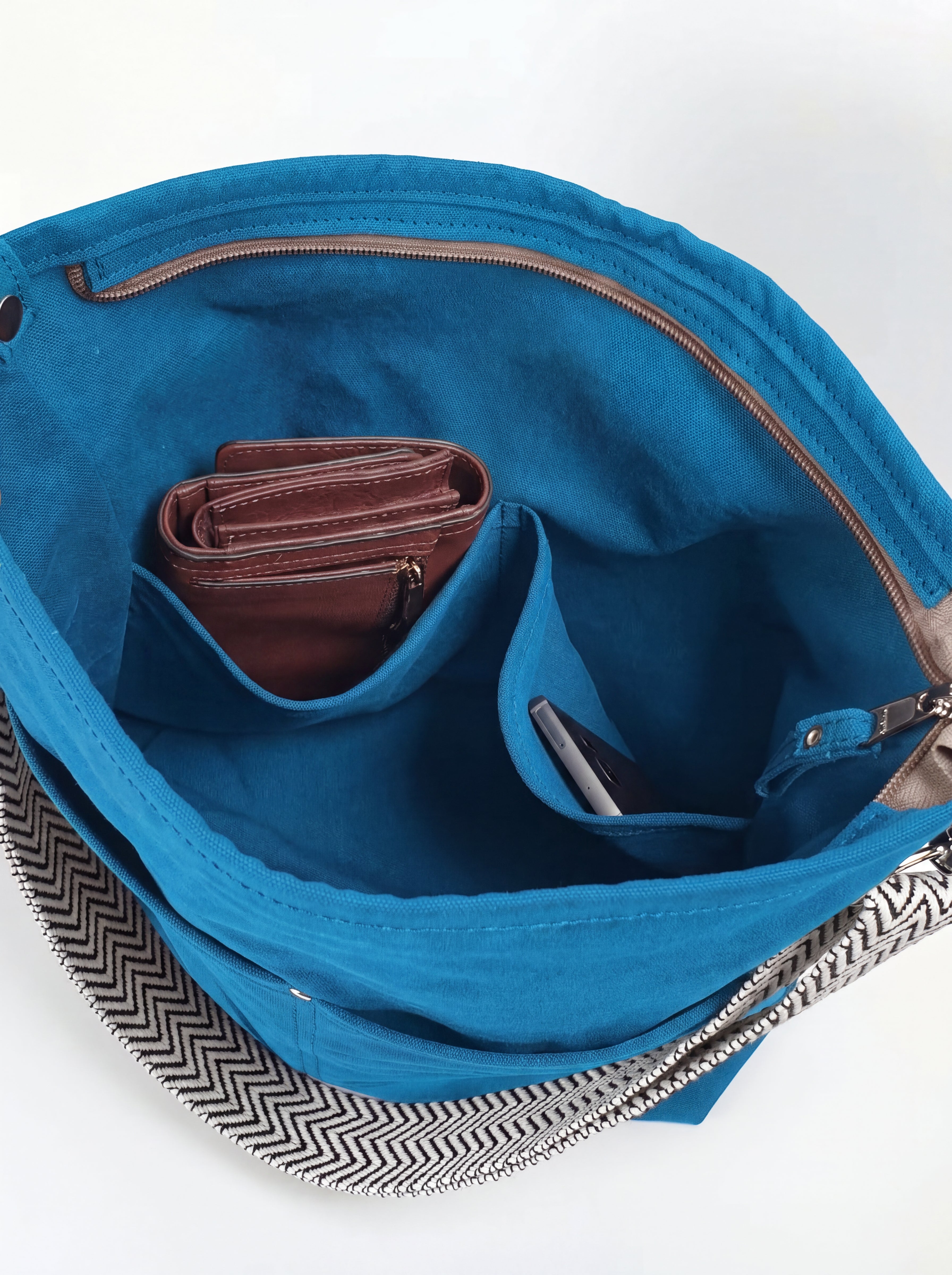 Canvas Hobo blau
