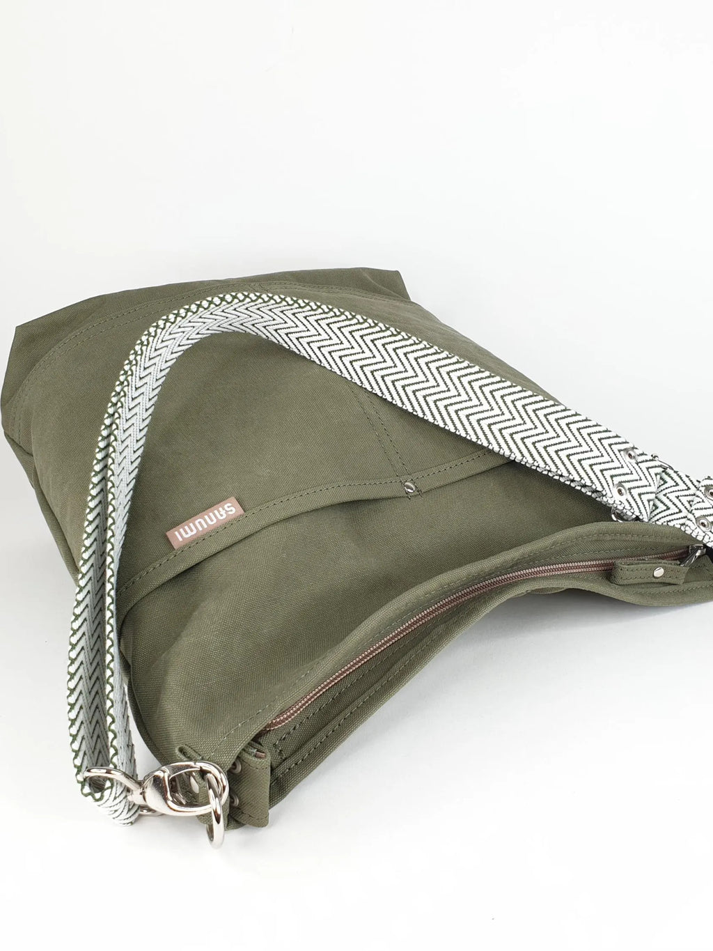 Canvas Hobo grün