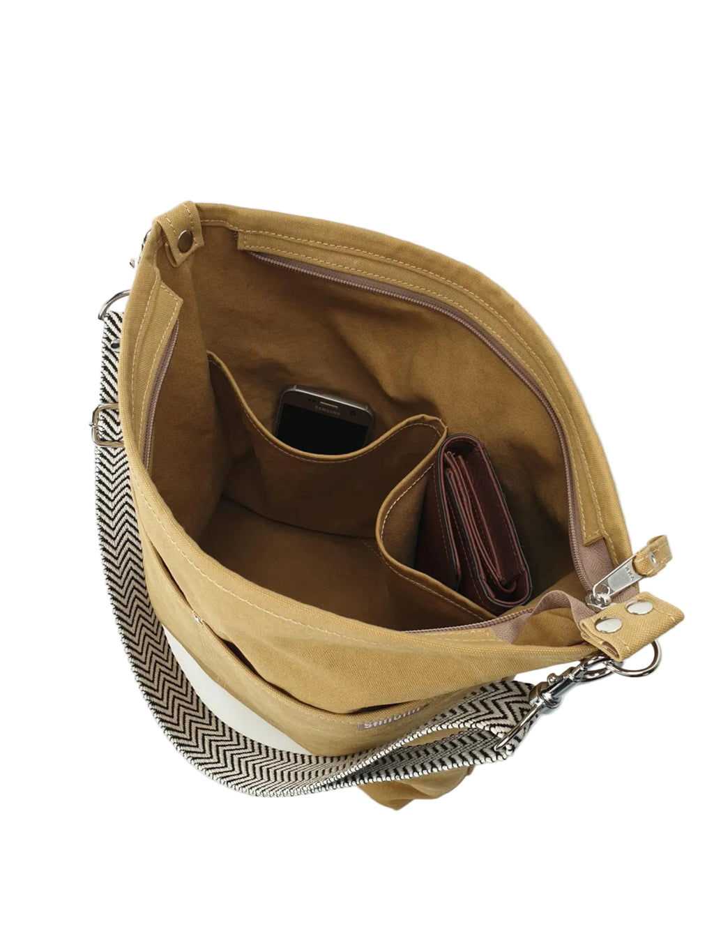 Canvas Hobo gelb