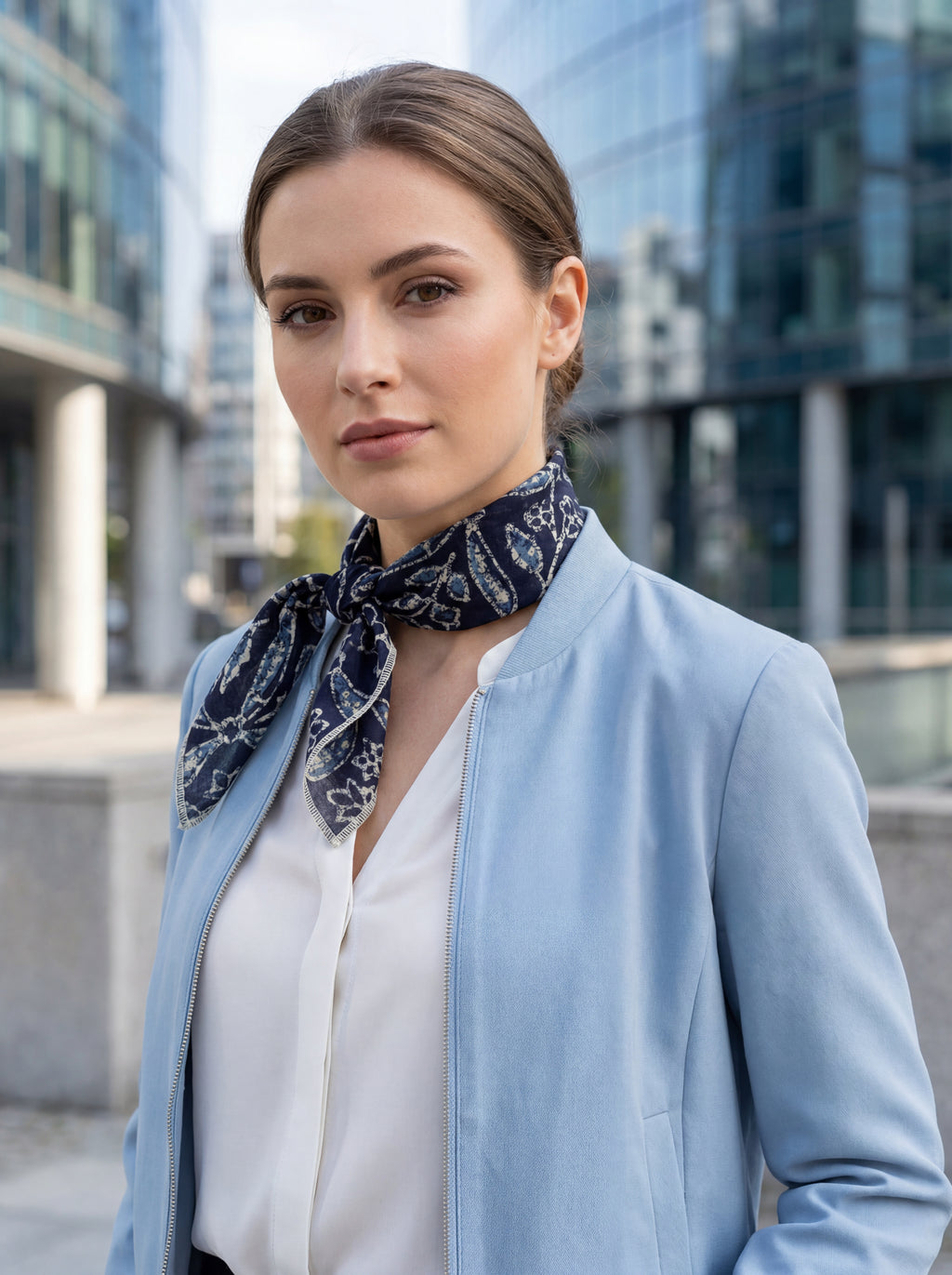 Bandana aus Baumwoll-Voile